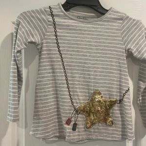 Lot girls 5T tops- boutique, Hannah Anderson, rare editions and Jessica Simpson